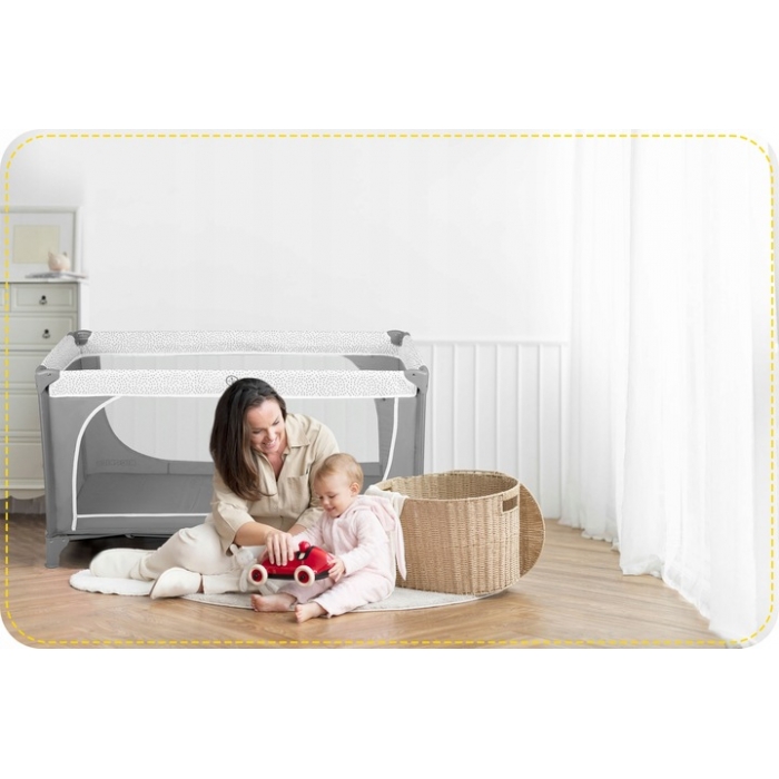 Pătuț Pliabil Ricokids pentru Călătorii și Acasă - imagine 7