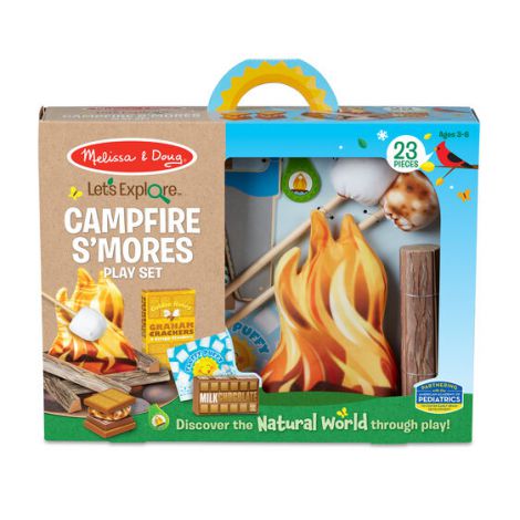 Set Foc de Tabără Melissa & Doug | Joacă Lemn