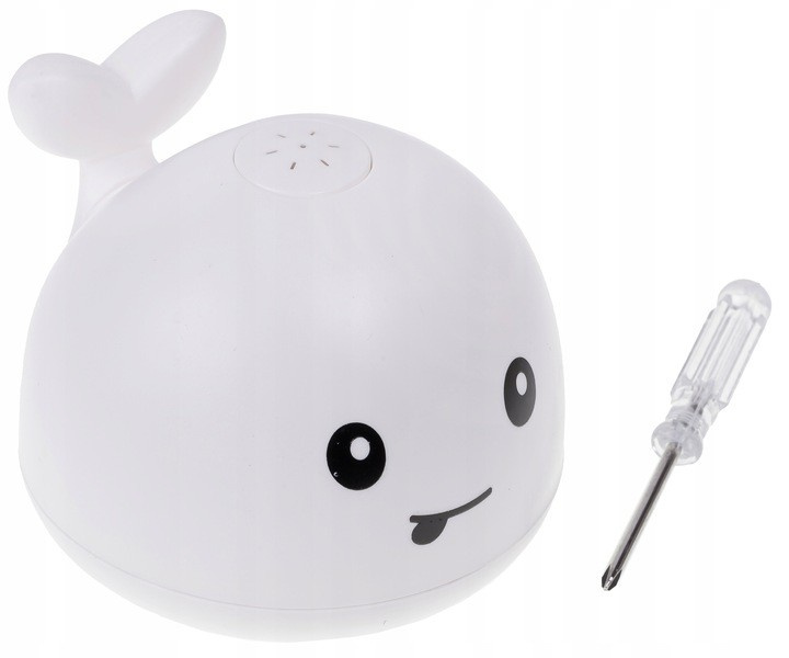 Jucarie Baie Interactiva White Whale cu Lumini - imagine 8