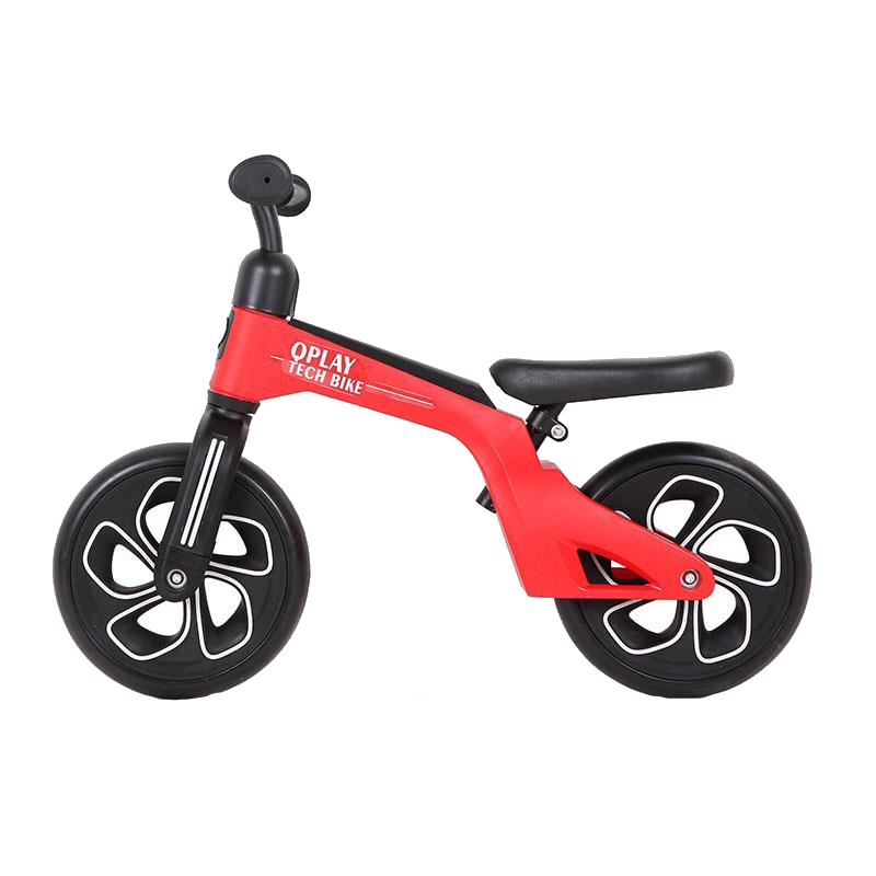Bicicletă Echilibru Qplay Tech Roșu, 3+ - imagine 8