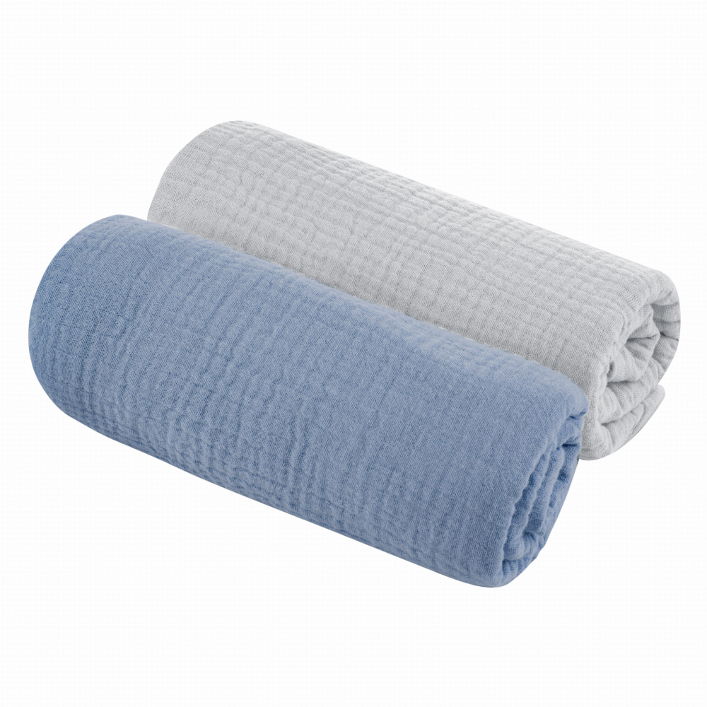 Set 2 Museline Bumbac Organic Nor Pufos - GriPetrol