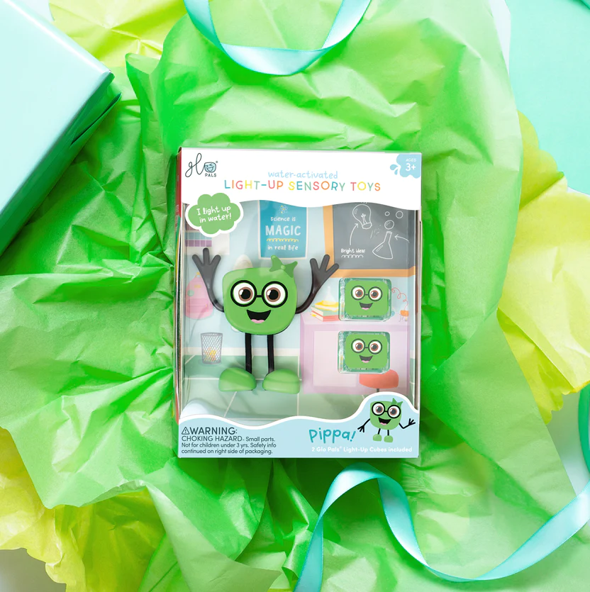 Glo Pal Pippa: Jucarie Senzoriala de Baie Verde - imagine 3