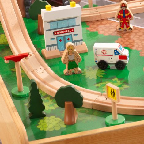 Kidkraft Adventure Town Railway - Masuta Tren - imagine 4