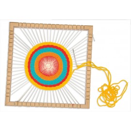 Razboi de tesut circular Playbox 23x23 cm