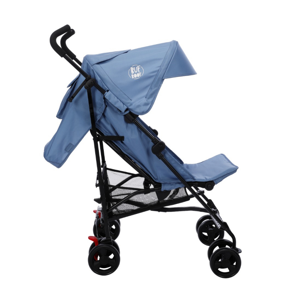 Carucior Buf Boof S120 Albastru, Sasiu Aluminiu - imagine 6