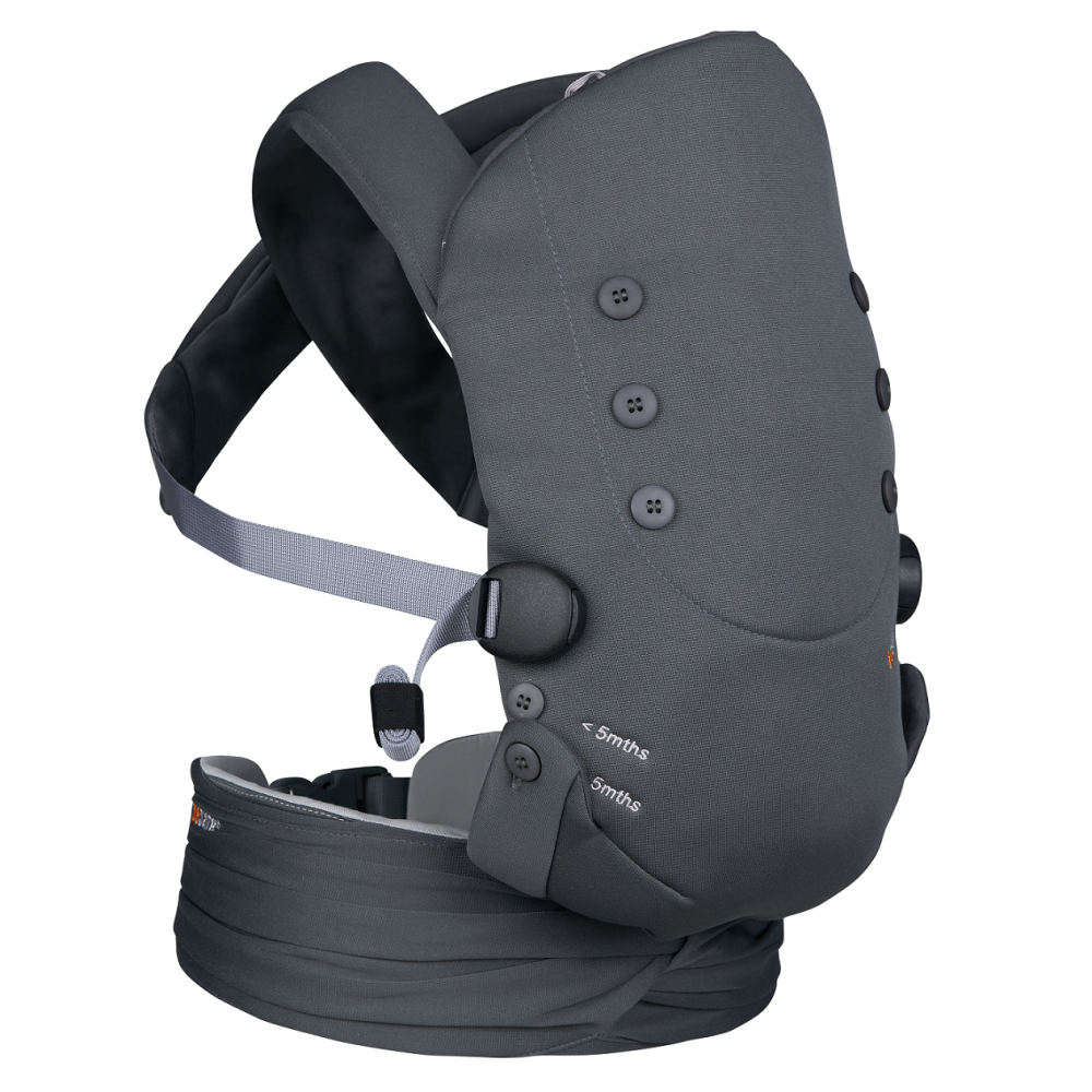 BeSafe Newborn Haven Anthracite Forest - Ergonomic