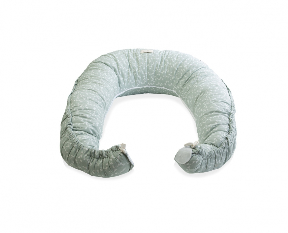 BabyNest 5 în 1 BabyJem Verde - Siguranță Max