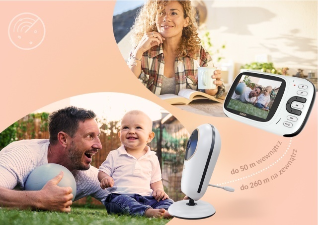 Monitor Neno Vera Wireless pentru Siguranța Copilului - imagine 10