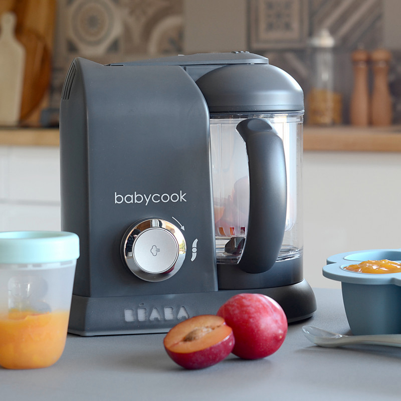 Robot Beaba Babycook Solo Dark Grey | Gătit la Abur - imagine 3