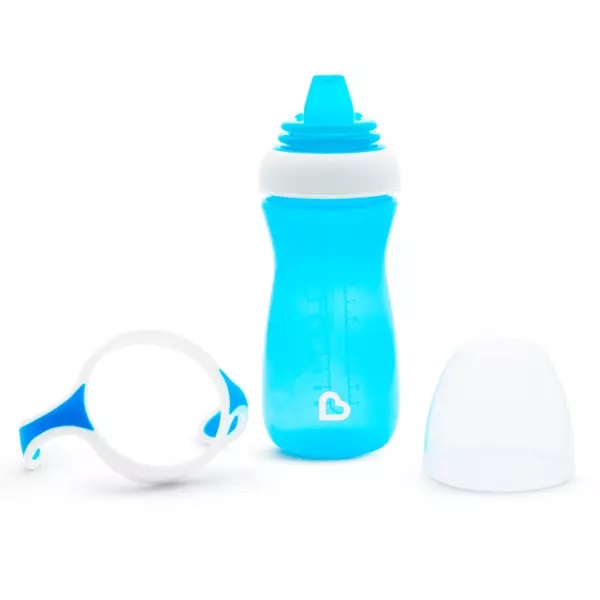 Cana Munchkin Gentle 296ml Blue, 9L+ - imagine 2