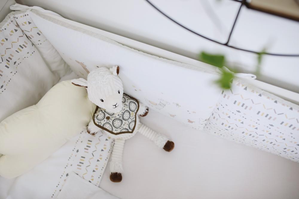 Set Pat Bebelusi Happy Lama 6 Piese Bumbac Bubaba - imagine 2