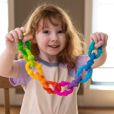 Plip Links Set Constructie Silicon Fat Brain Toys - imagine 5