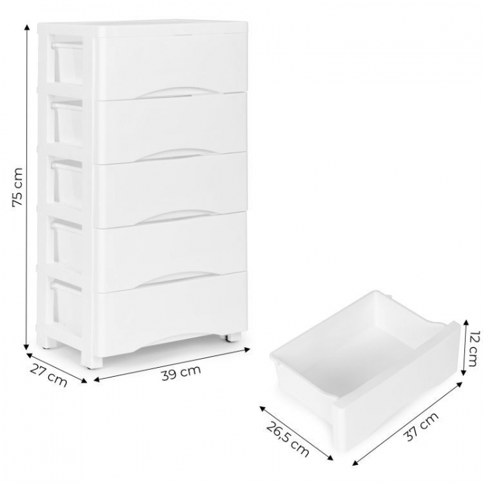 Raft ModernHome 5 Compartimente | Organizare Jucării - imagine 7