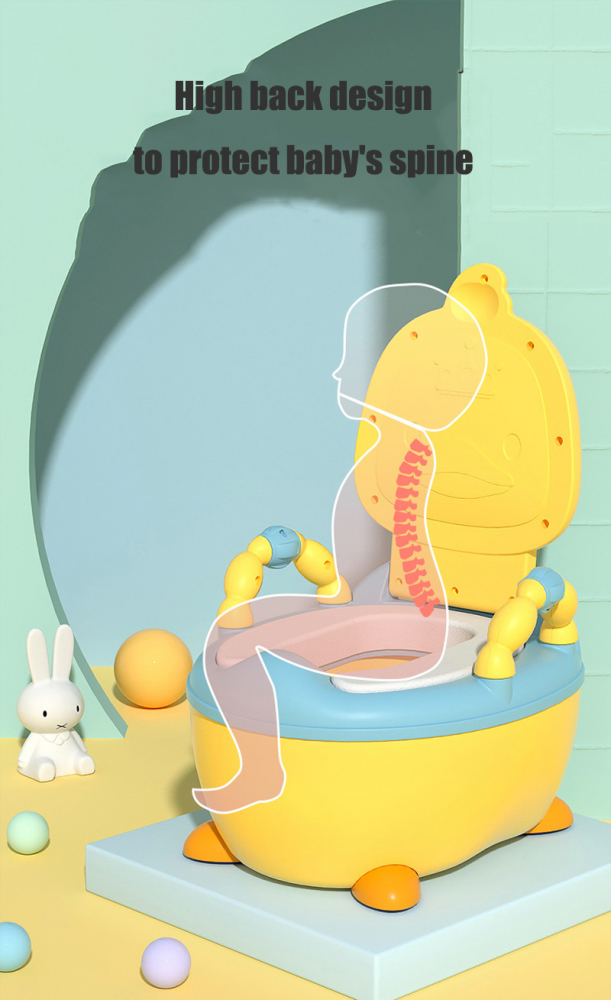 Olita Little Mom Yellow Duck cu Manere și Colac - imagine 3