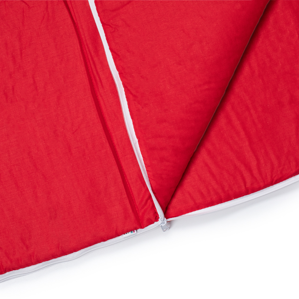 Nativo Sac Dormit Bumbac Copii 140x75cm Rosu - imagine 2