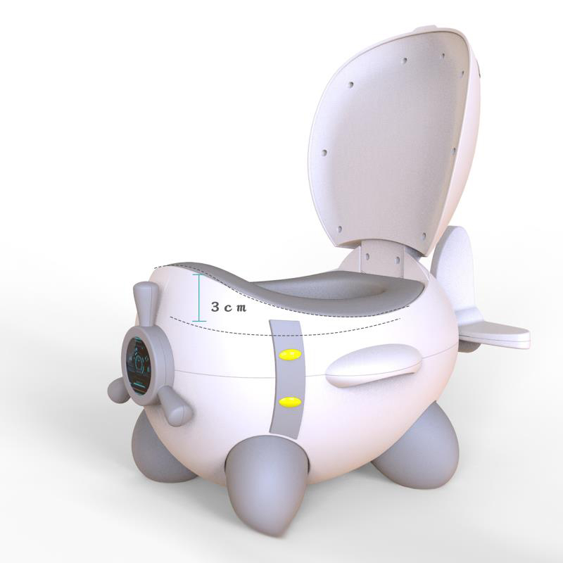 Olita Educationala Little Mom Airplane Grey