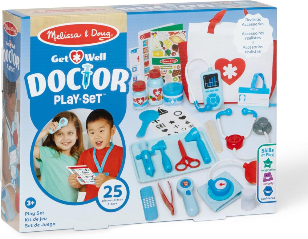 Set Joacă Doctor Melissa & Doug - 25 Piese