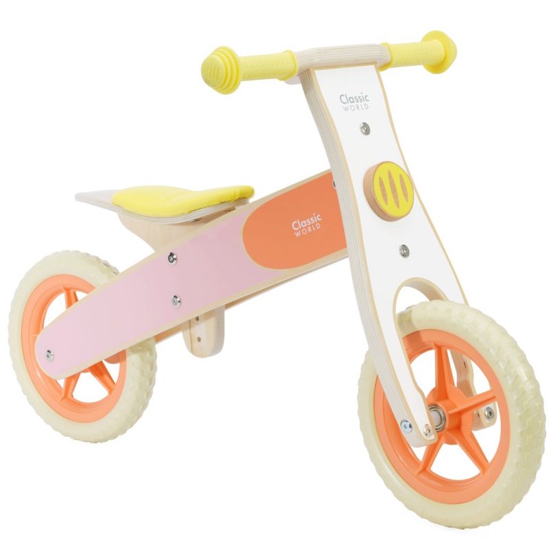 Bicicletă Echilibru Lemn Classic World - imagine 9