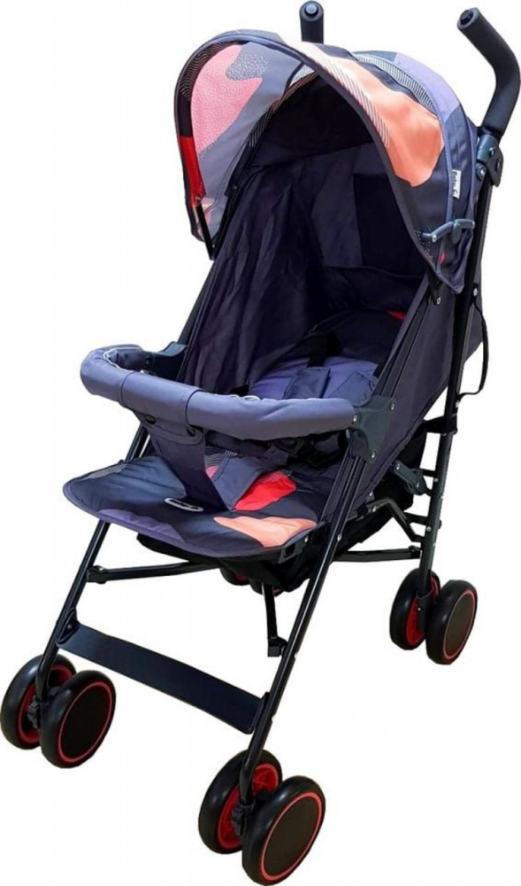 Baby Care Pro 803 Carucior Sport Camouflage Portocaliu - imagine 2