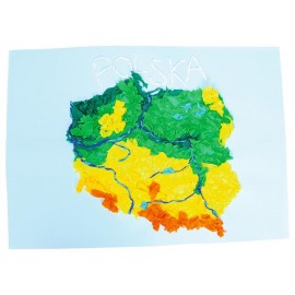 Hârtie Creponată Mix Moje Bambino, 15 Bucăți - imagine 6