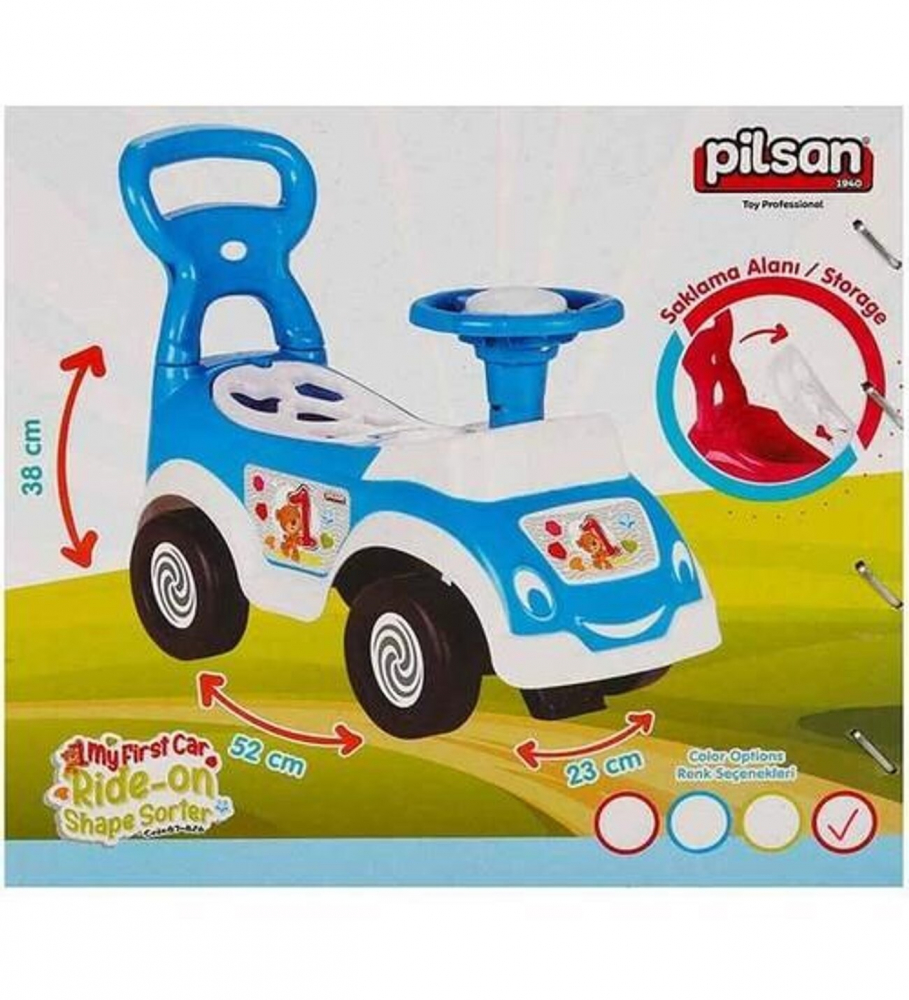 Pilsan Shape Sorter Car - Masinuta fara pedale - imagine 2