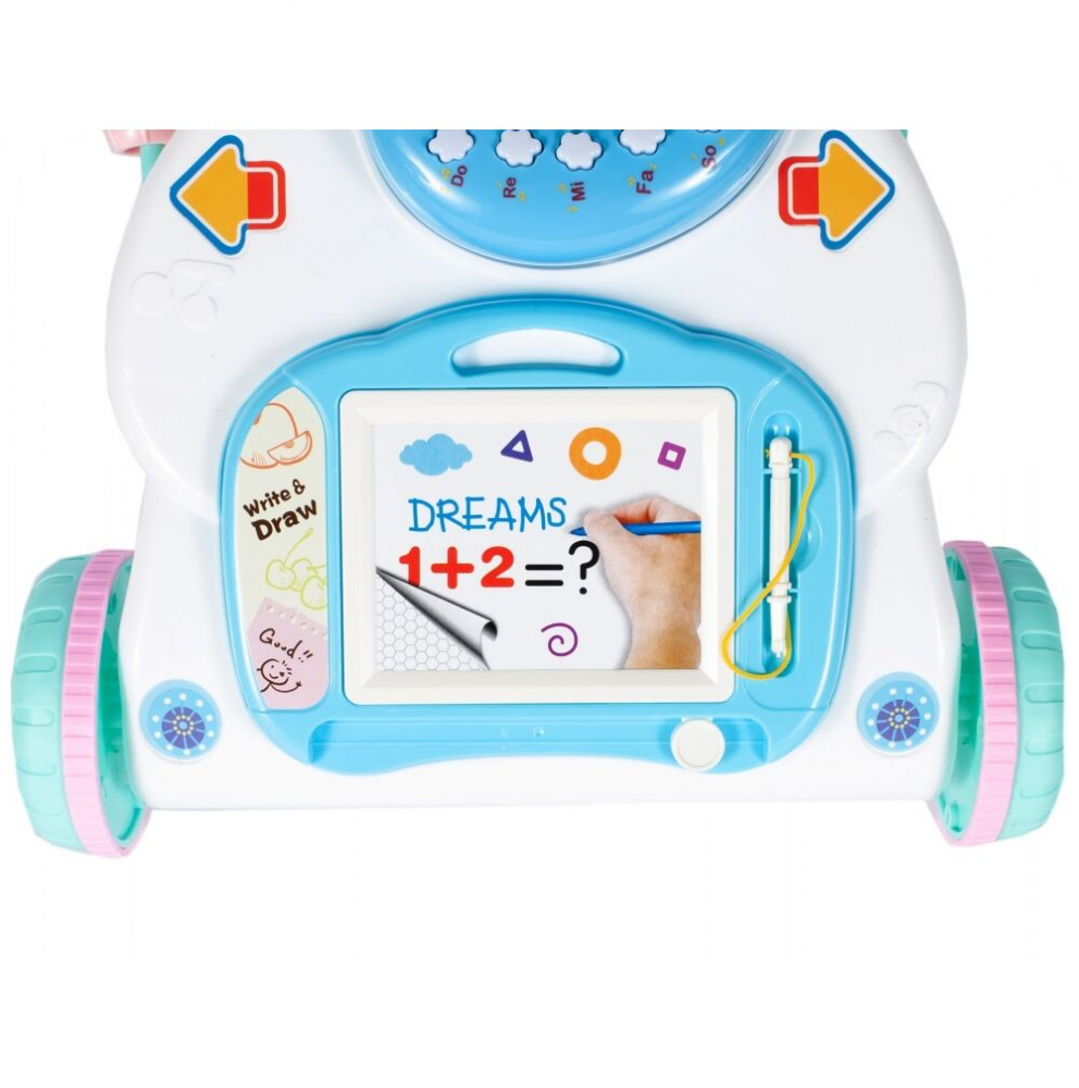 Antepremergator Blue Moon Malplay cu Tablita de Scris - imagine 10