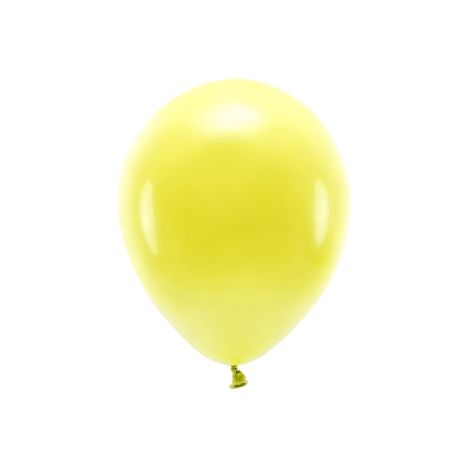 Set 10 Baloane Eco Pastel Galben | Party deco