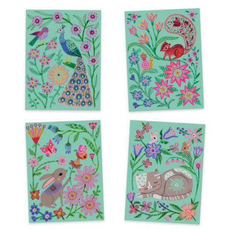 Djeco Joc Razuit Animale Gradina - imagine 5