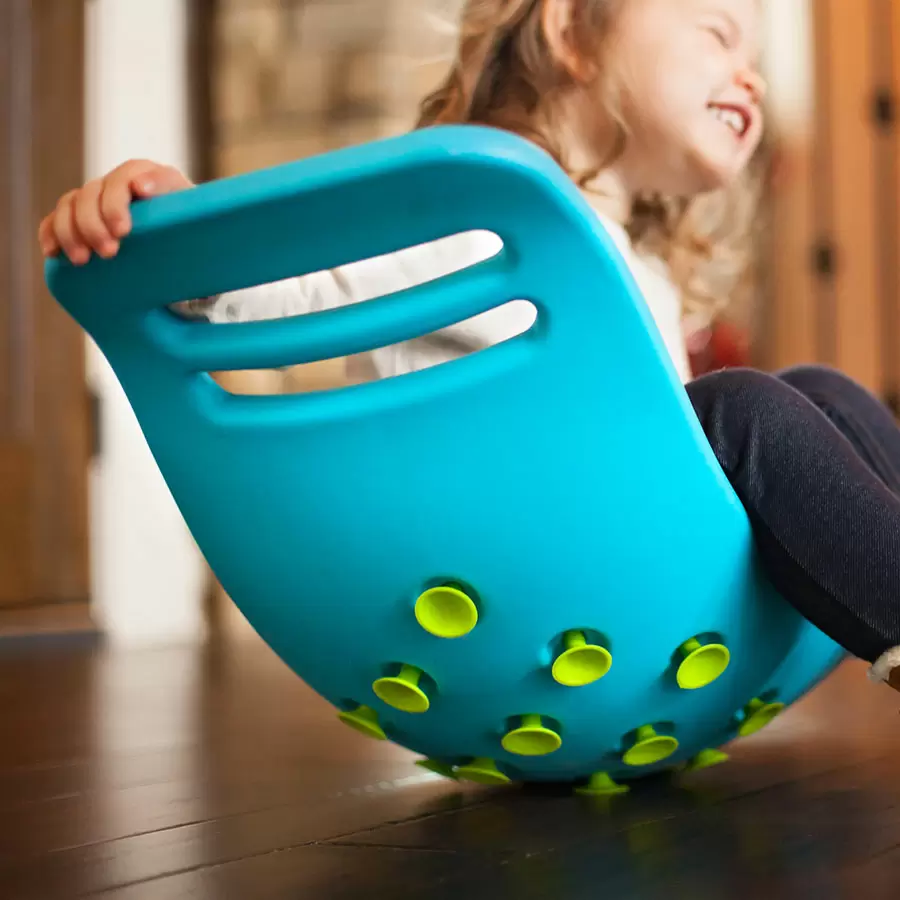 Teeter Popper Albastru Fat Brain Toys - Jucărie Echilibru