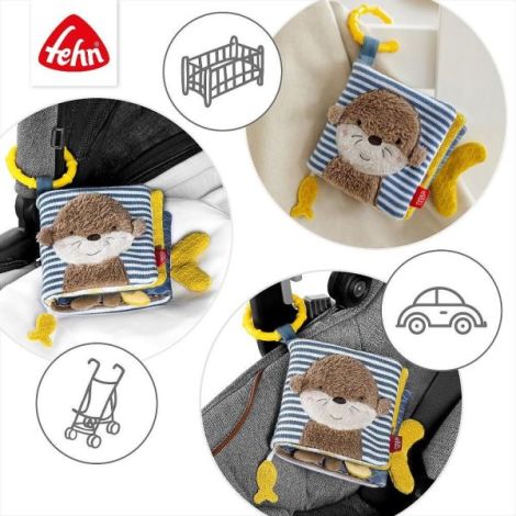 Carte Senzorială Otter Bebeluși | Jucărie Educativă - imagine 5