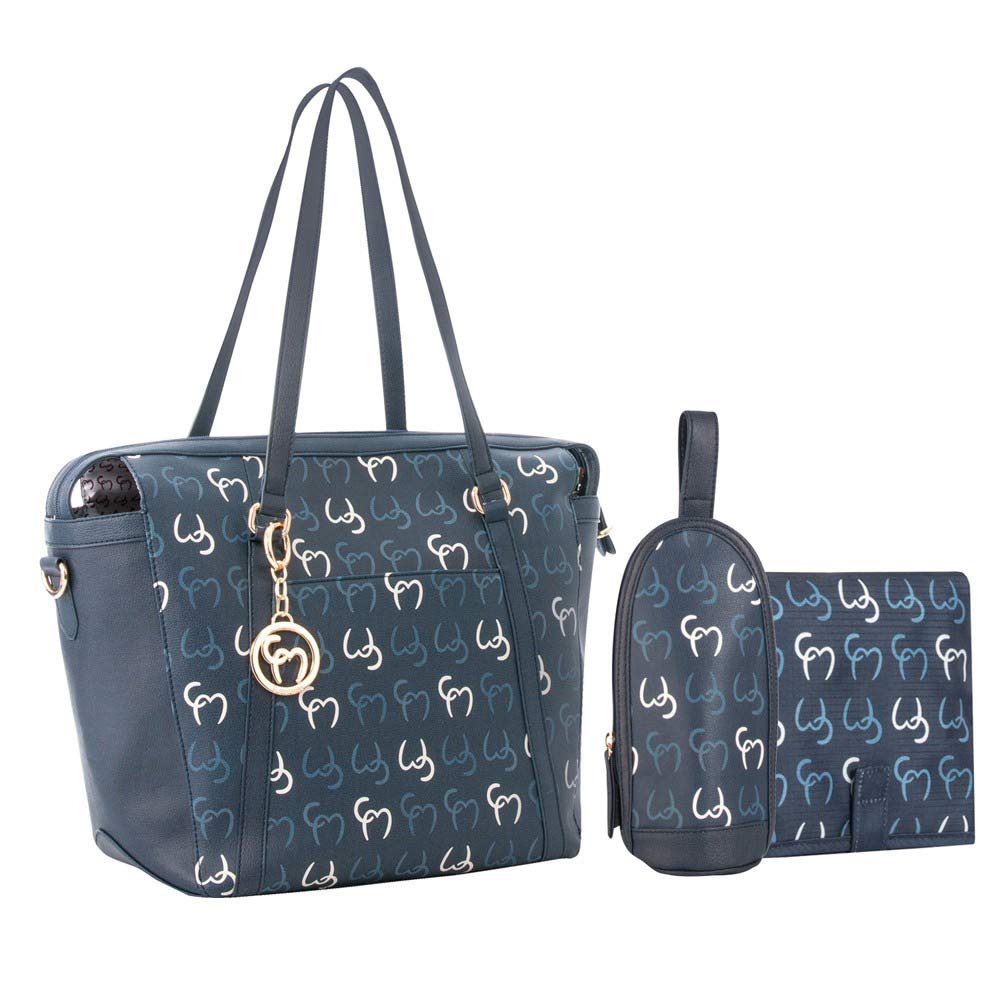 Geanta Multifunctionala Hannah Navy Clevamama - imagine 6