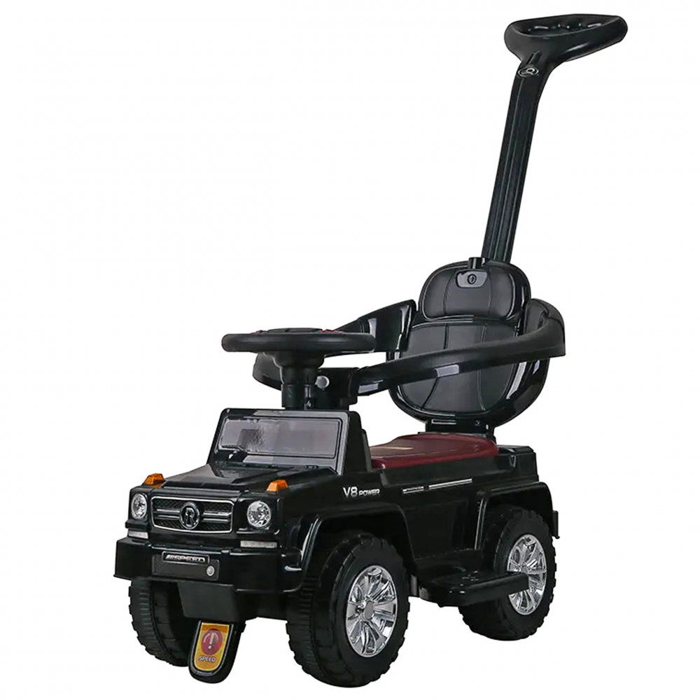 Masinuta Nicekids Black cu maner parental - imagine 11