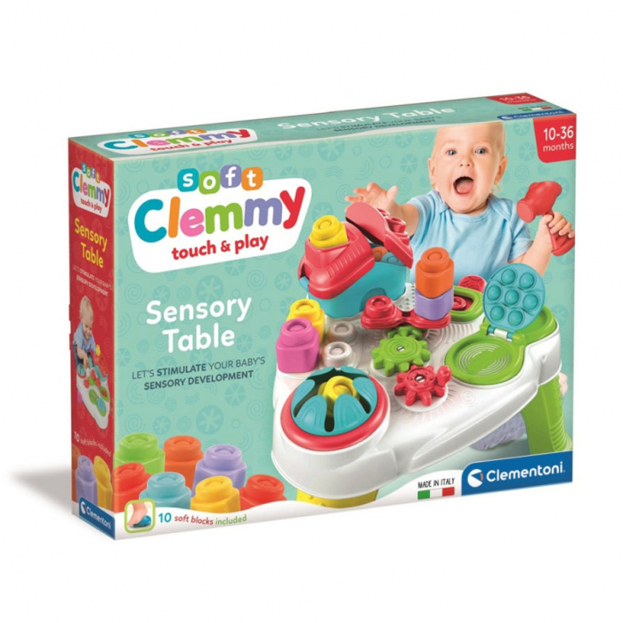 Masuta Senzoriala Moale Clementoni - Joc Educativ