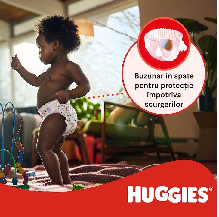 Huggies Ultra Comfort Mega Pack 156 Scutece Nr.3 - imagine 4