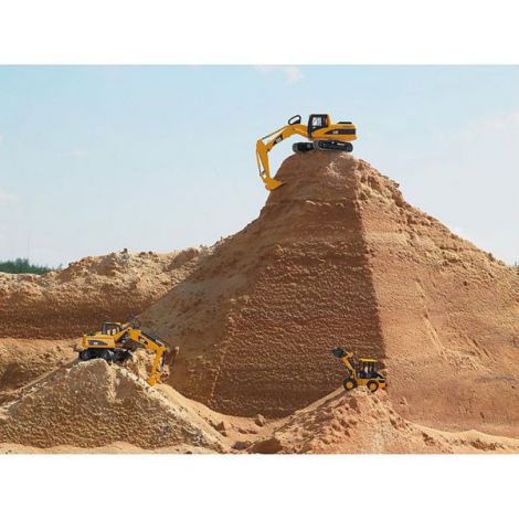BRUDER Excavator CAT cu funcții manuale - imagine 4