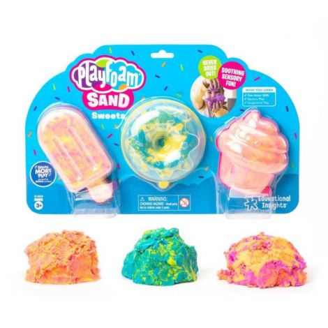 Set Playfoam™ Nisip Kinetic Dulciuri - Educational Insights