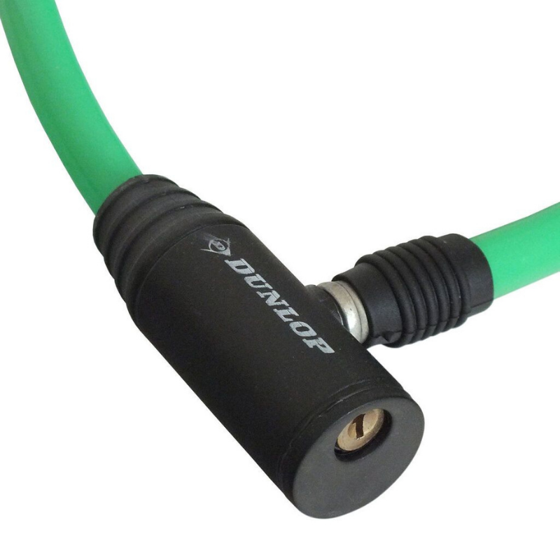 Antifurt Dunlop Verde 65cm - Securitate Bicicletă - imagine 2