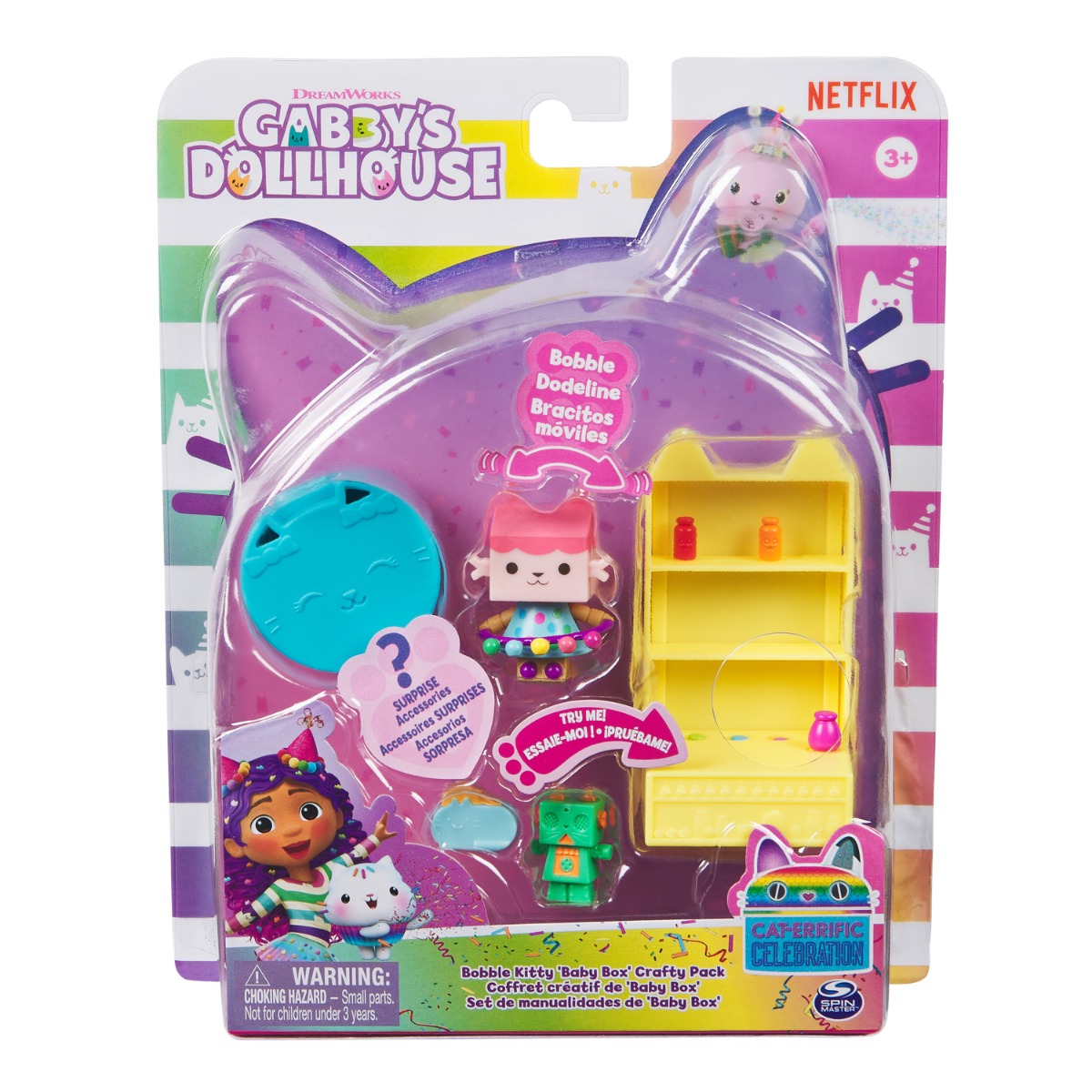 Set Figurina Gabby's Dollhouse Baby Box Crafty