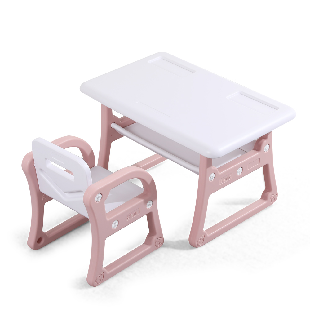 Masuta de studiu cu scaunel Nichiduta School Pink - imagine 7