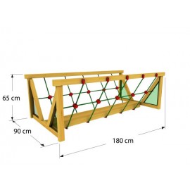 Modul Net Link Jungle Gym - Podea cu Plasă Colorată - imagine 5