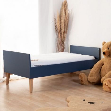Patut Childhome Bold Blue Convertibil 70x140cm - imagine 6