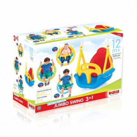 Leagan 3 in 1 Dolu pentru Copii, Rezistent - imagine 2