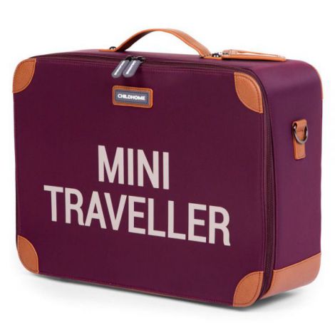 Valiza Childhome Mini Traveller Visiniu - Compactă & Practică - imagine 3