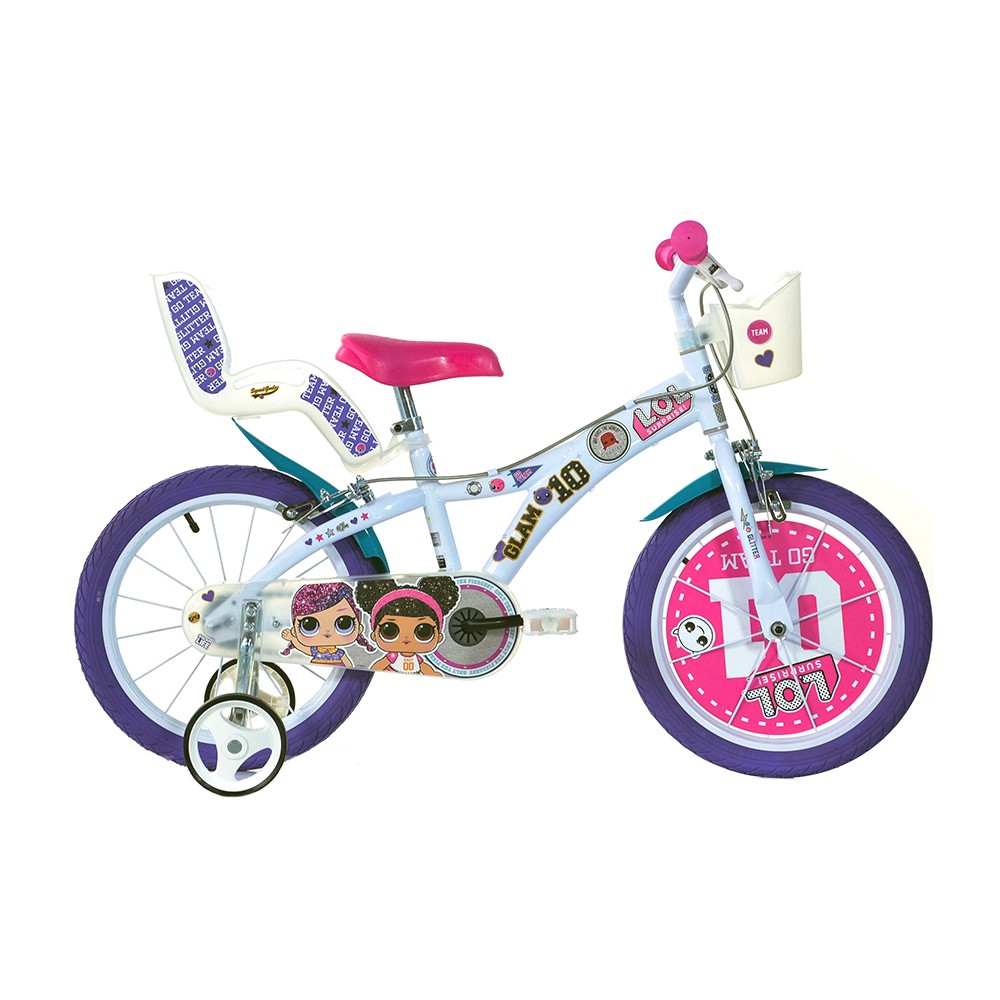 Bicicleta Dino Bikes LOL 16" cu Frâne