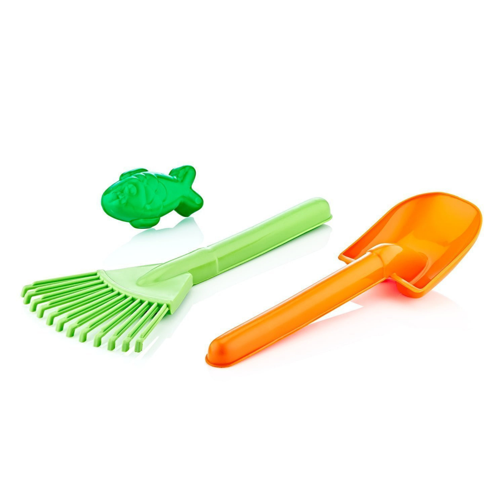 Set 3 Unelte Gradina Guclu Toys - Lopata, Grebla