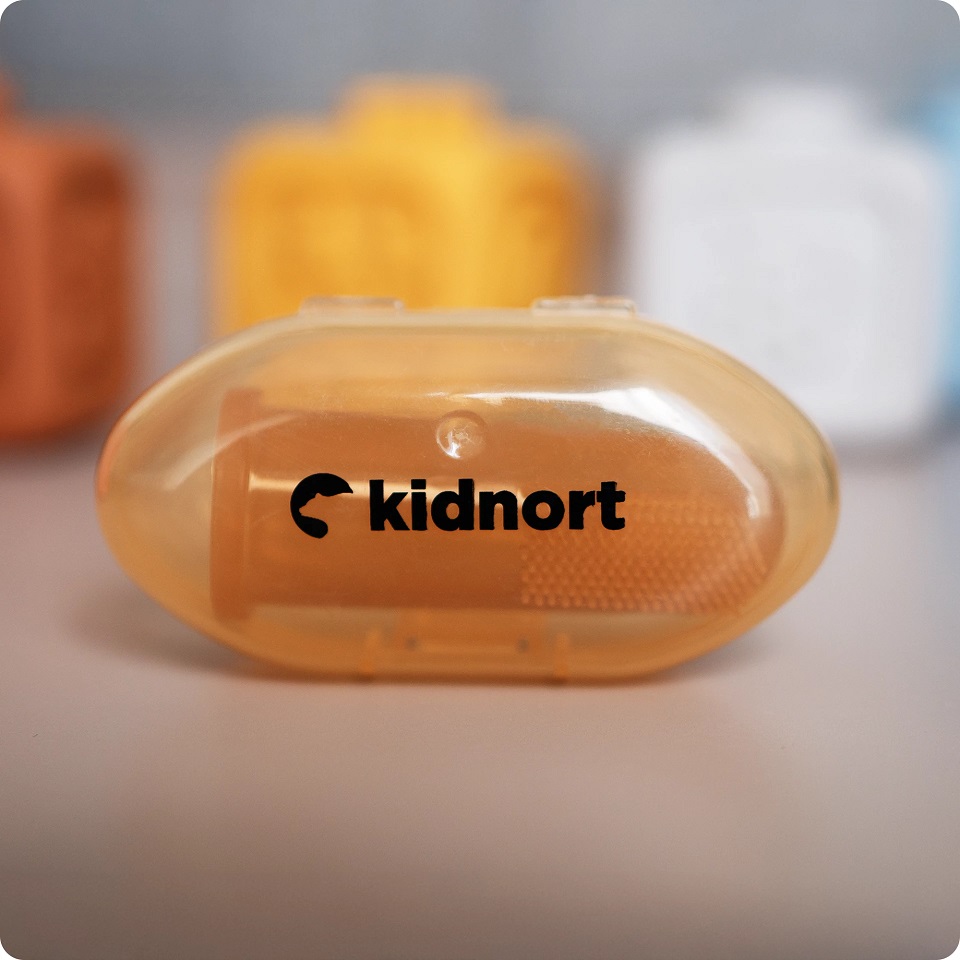 Periuță Kidnort sterilizabilă silicon medical - imagine 2