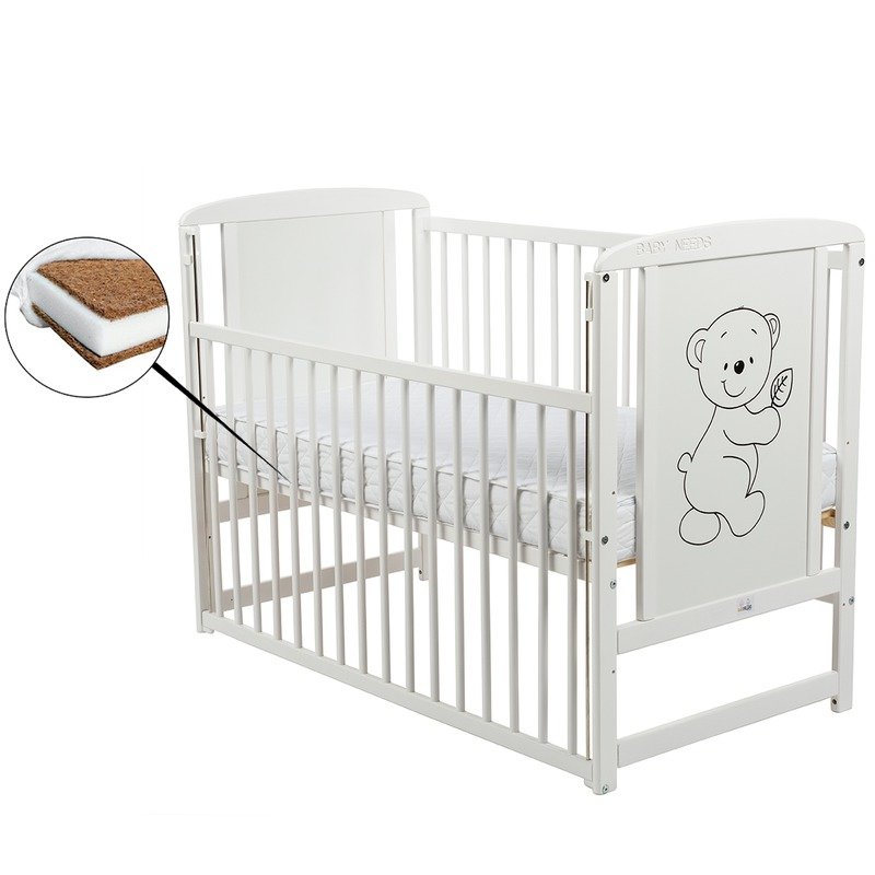 Patut Babyneeds Timmi cu Laterala Culisanta 120x60
