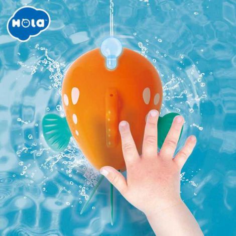 Pestisorul Luminos Hola - Jucarie Baie Interactiva - imagine 2