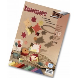 Hartie din Frunza de Bananier Folia, Set 10 Coli