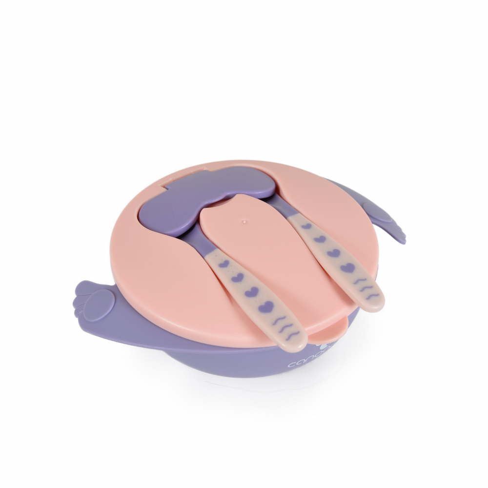 Set Castron Cangaroo Jelly Pink cu Accesorii - imagine 2